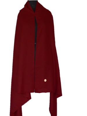 Vivid Marron kashmir pashmina (3)