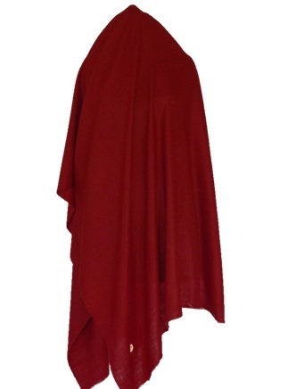 Vivid Marron kashmir pashmina (4)